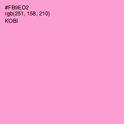 #FB9ED2 - Kobi Color Image