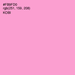 #FB9FD0 - Kobi Color Image