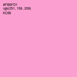 #FB9FD1 - Kobi Color Image