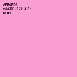 #FB9FD3 - Kobi Color Image