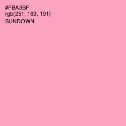#FBA3BF - Sundown Color Image