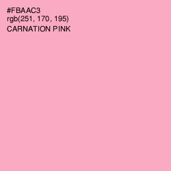 #FBAAC3 - Carnation Pink Color Image