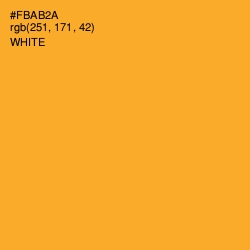 #FBAB2A - Sea Buckthorn Color Image