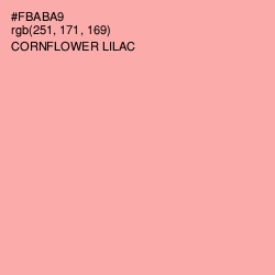 #FBABA9 - Cornflower Lilac Color Image
