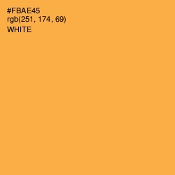 #FBAE45 - Yellow Orange Color Image