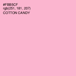 #FBB5CF - Cotton Candy Color Image