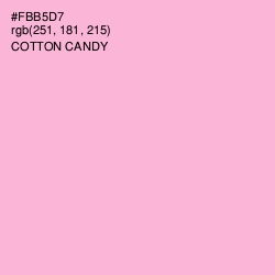 #FBB5D7 - Cotton Candy Color Image