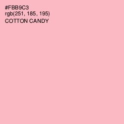 #FBB9C3 - Cotton Candy Color Image