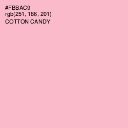 #FBBAC9 - Cotton Candy Color Image