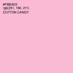 #FBBAD3 - Cotton Candy Color Image