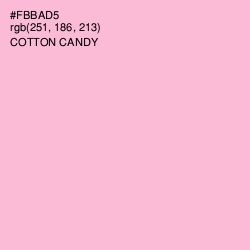 #FBBAD5 - Cotton Candy Color Image