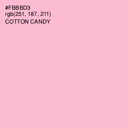 #FBBBD3 - Cotton Candy Color Image