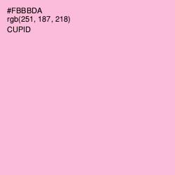 #FBBBDA - Cupid Color Image