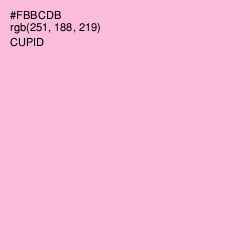 #FBBCDB - Cupid Color Image