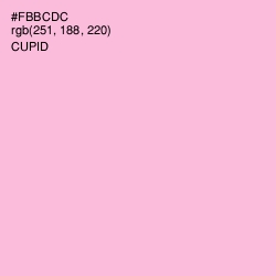 #FBBCDC - Cupid Color Image