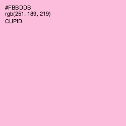 #FBBDDB - Cupid Color Image