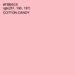 #FBBEC5 - Cotton Candy Color Image