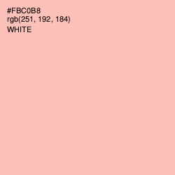 #FBC0B8 - Mandys Pink Color Image