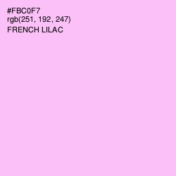 #FBC0F7 - French Lilac Color Image