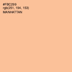 #FBC299 - Manhattan Color Image