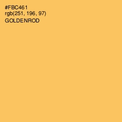 #FBC461 - Goldenrod Color Image