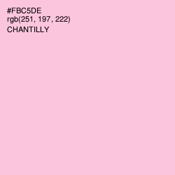 #FBC5DE - Chantilly Color Image