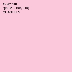 #FBC7DB - Chantilly Color Image