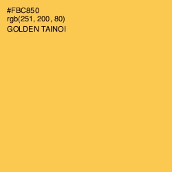 #FBC850 - Golden Tainoi Color Image