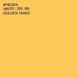 #FBC859 - Golden Tainoi Color Image