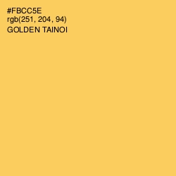 #FBCC5E - Golden Tainoi Color Image