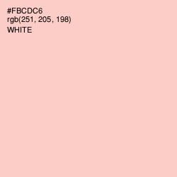 #FBCDC6 - Your Pink Color Image