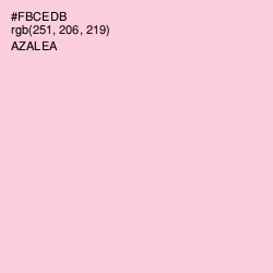 #FBCEDB - Azalea Color Image