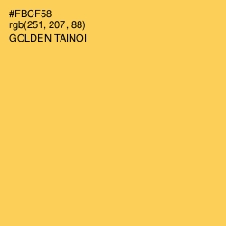 #FBCF58 - Golden Tainoi Color Image