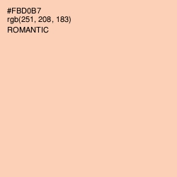#FBD0B7 - Romantic Color Image