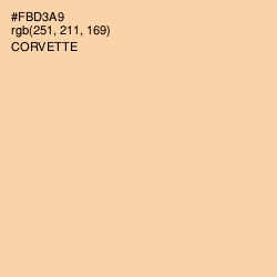 #FBD3A9 - Corvette Color Image