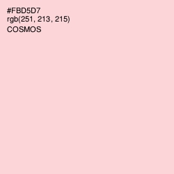 #FBD5D7 - Cosmos Color Image