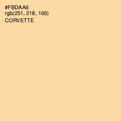 #FBDAA6 - Corvette Color Image