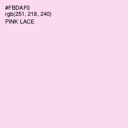 #FBDAF0 - Pink Lace Color Image