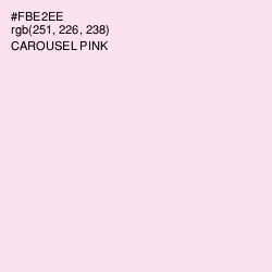 #FBE2EE - Carousel Pink Color Image