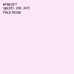 #FBE6F7 - Pale Rose Color Image