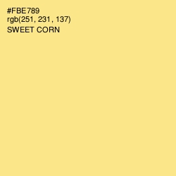 #FBE789 - Sweet Corn Color Image