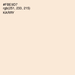 #FBE9D7 - Karry Color Image