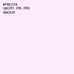 #FBECFA - Amour Color Image