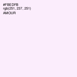 #FBEDFB - Amour Color Image