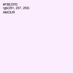 #FBEDFD - Amour Color Image