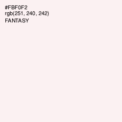 #FBF0F2 - Fantasy Color Image