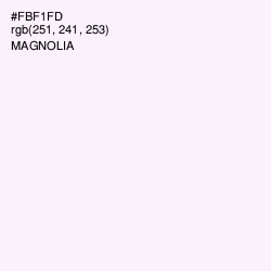 #FBF1FD - Magnolia Color Image