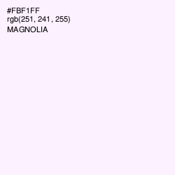 #FBF1FF - Magnolia Color Image