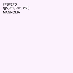 #FBF2FD - Magnolia Color Image