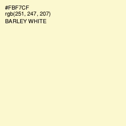 #FBF7CF - Barley White Color Image